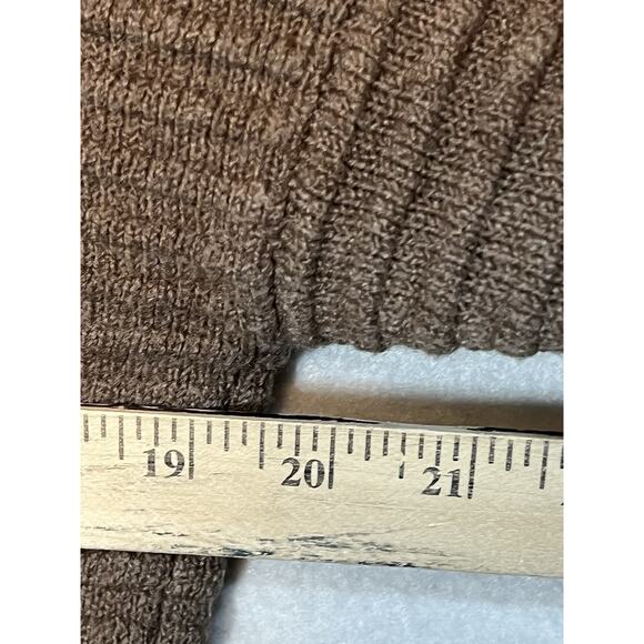 Madewell Size XXS Sweater Brown Mock Neck Soft - Picture 5 of 12